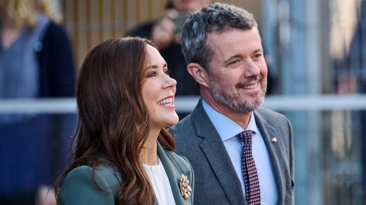 Kronprinsesse Mary og kronprins Frederik.