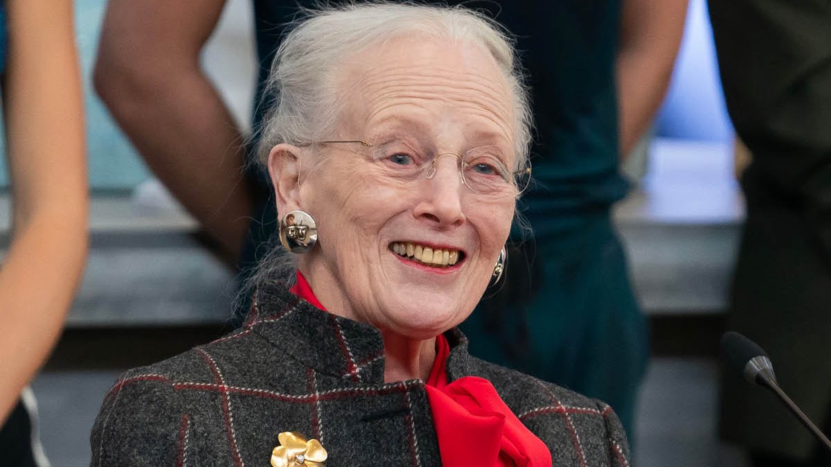 Dronning Margrethe. 