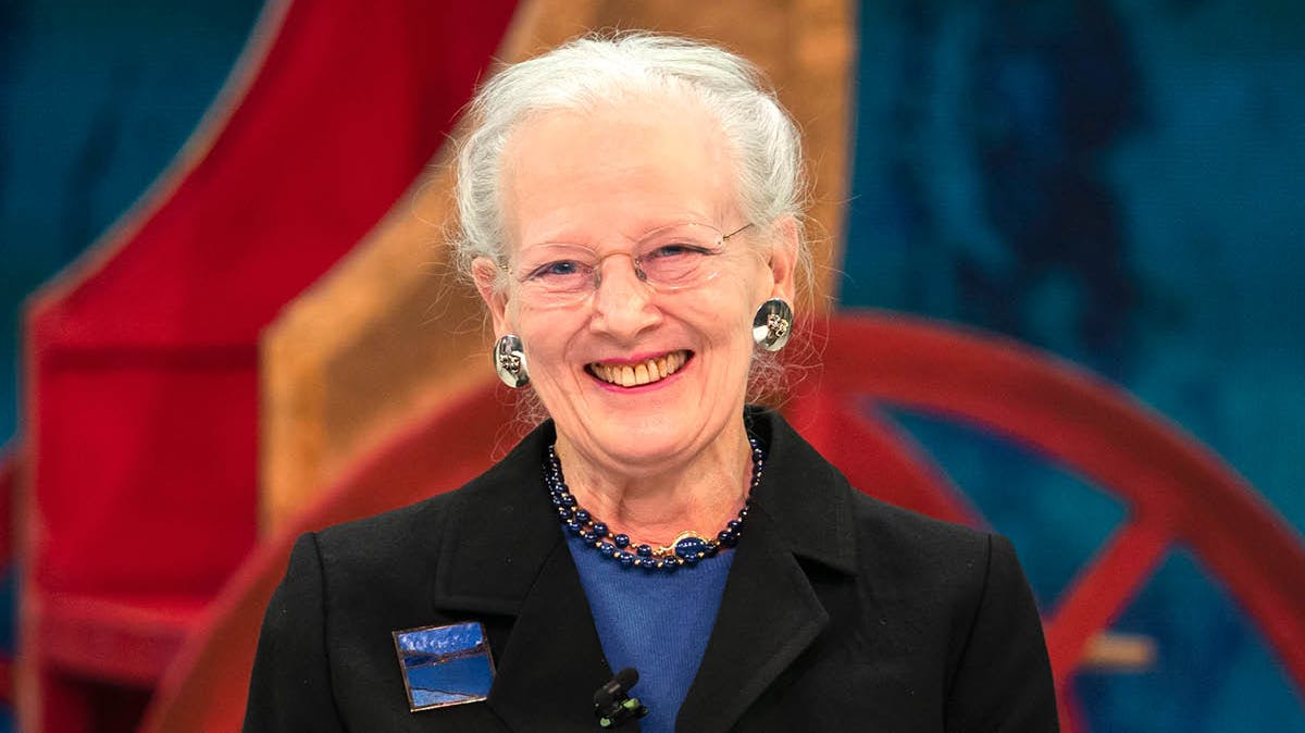 Dronning Margrethe. 