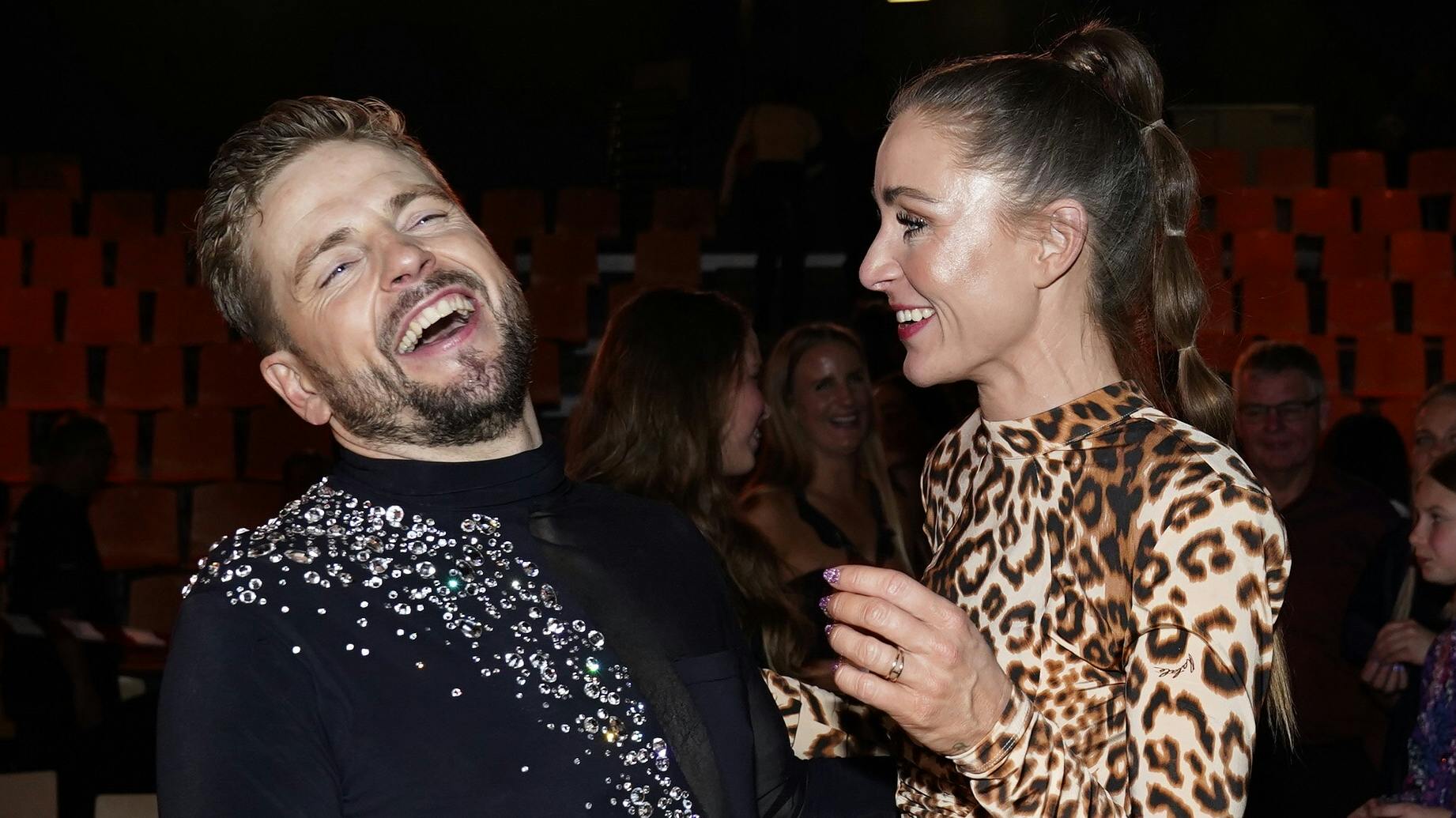 Kasper Fisker og hustruen Stephanie.