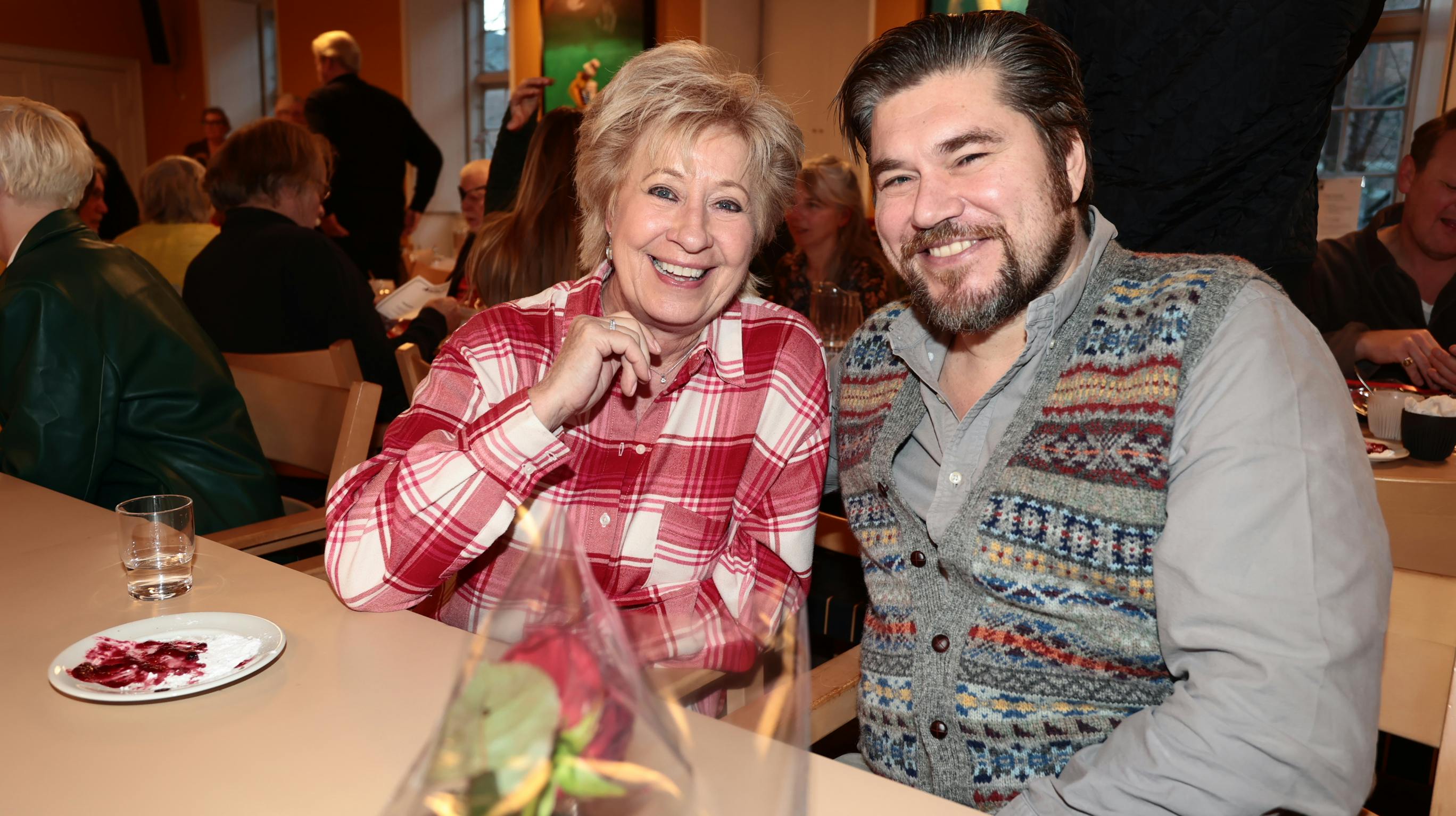 Birthe Kjær og Rasmus Bjerg. 