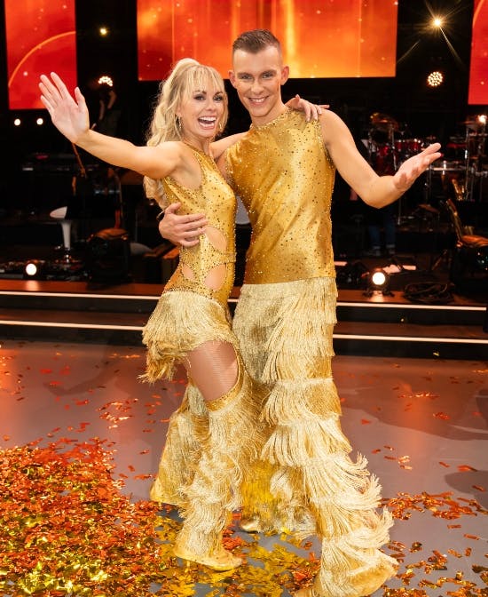 Fredrik Trudslev og Jenna Bagge.