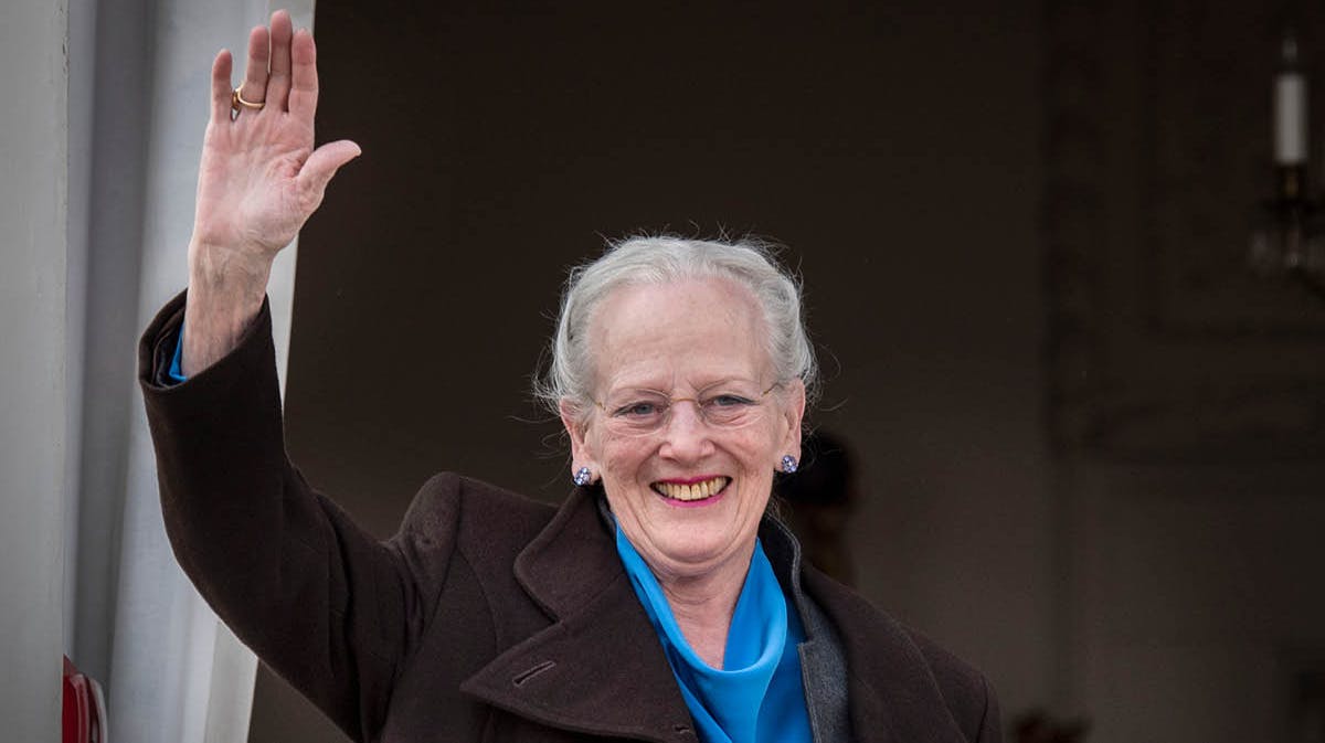 Dronning Margrethe.