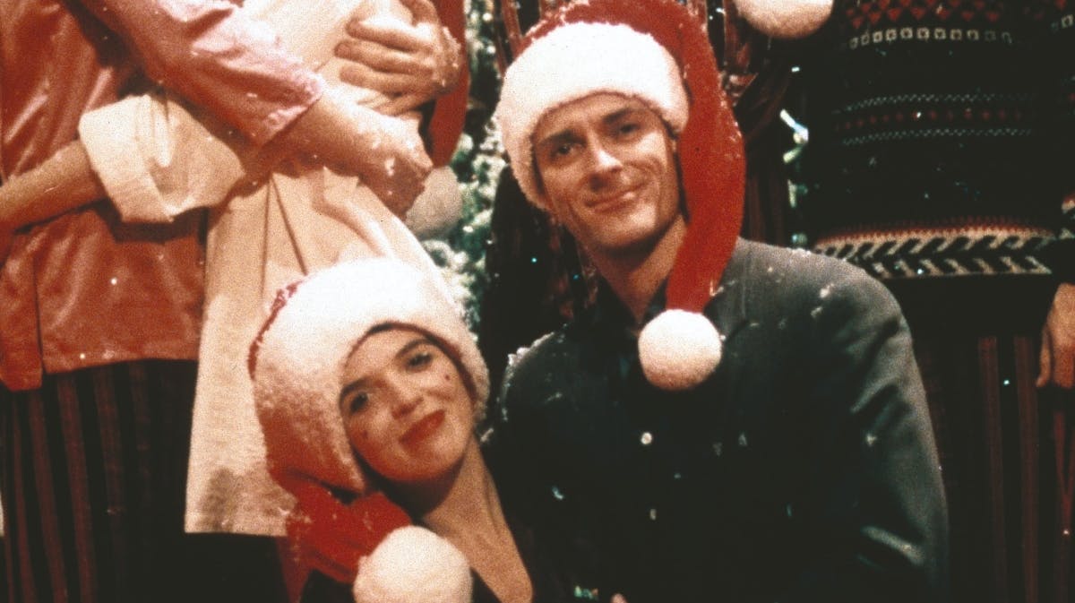 Lotte Andersen og Niels Anders Thorn i "Juletestamentet".