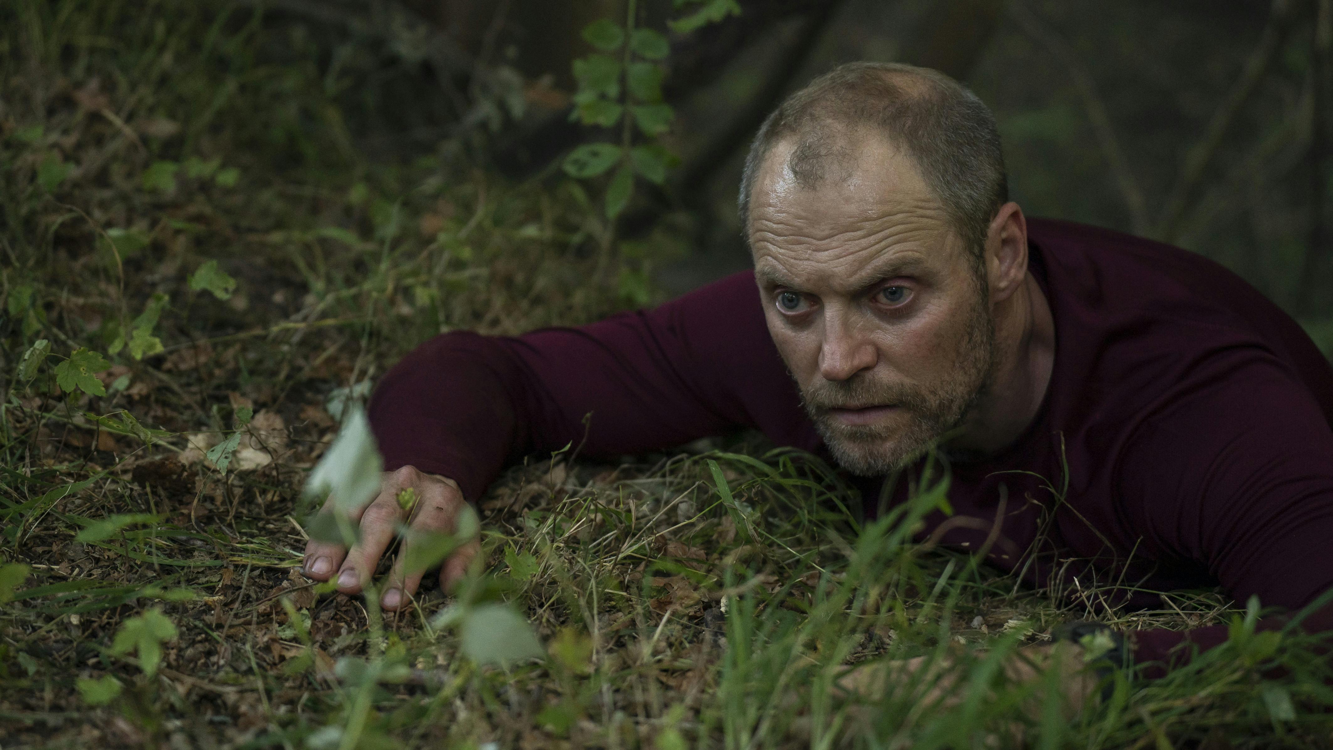 Seriefotos fra Oxen. Ny thrillerserie på TV 2 sendt i efteråret 2023.