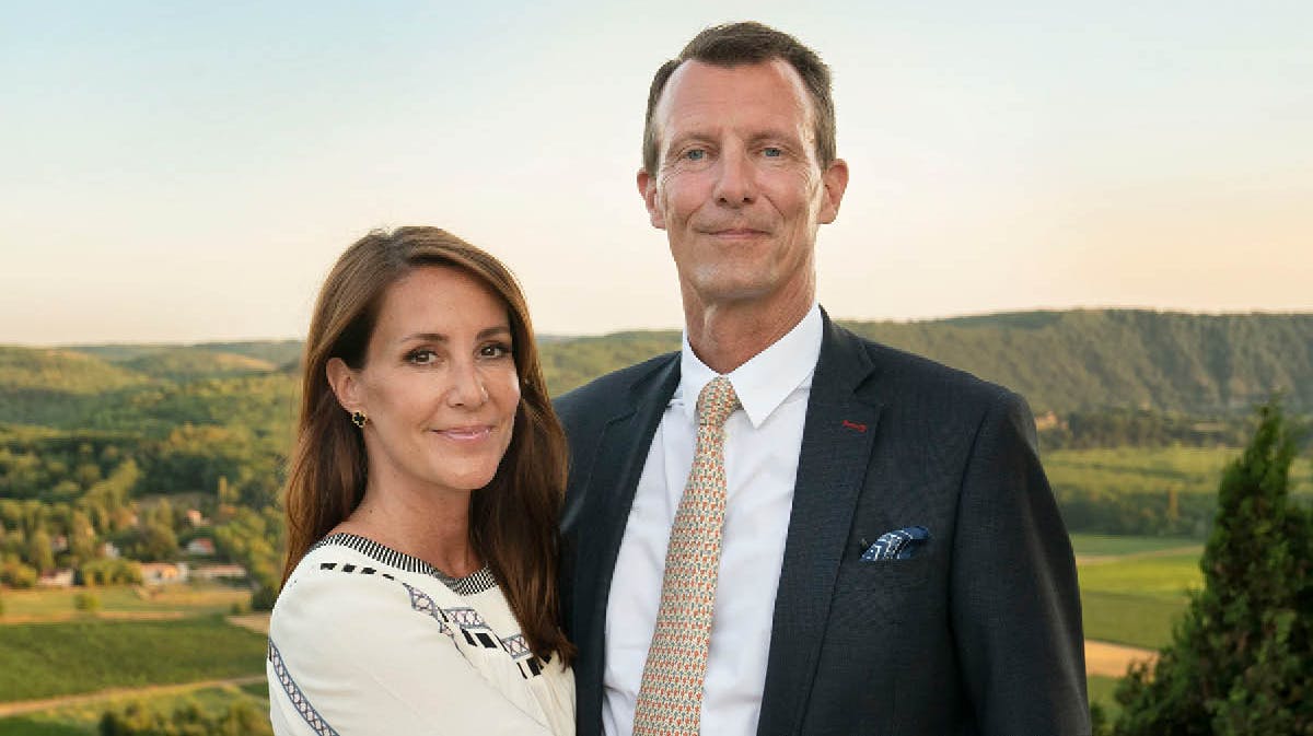 Prinsesse Marie og prins Joachim.