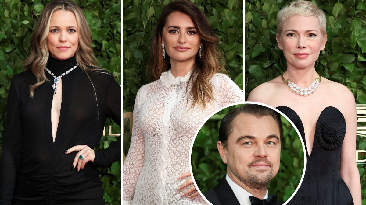 Rachel McAdams, Penelope Cruz, Michelle Williams, Leonardo DiCaprio.