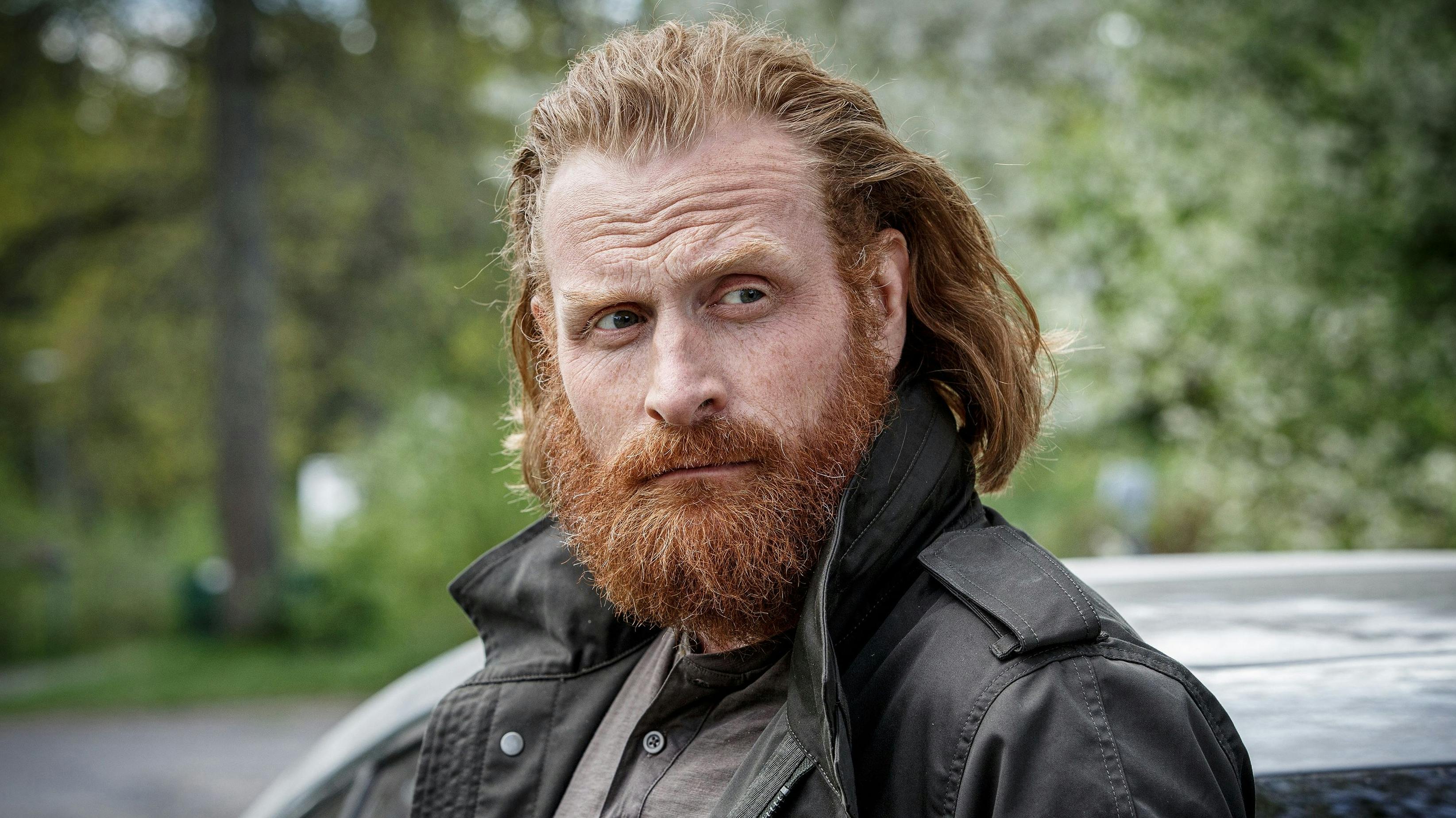 Kristofer Hivju som politimanden Steinar i "Beck". 