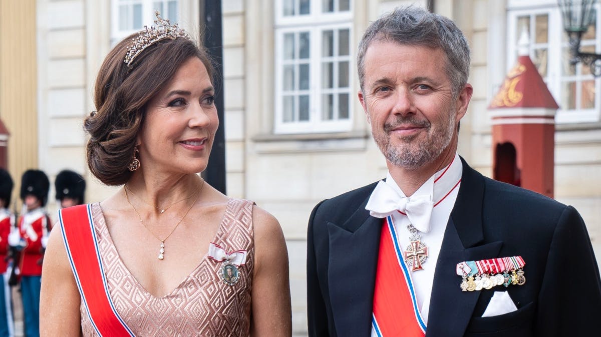 Kronprinsesse Mary og kronprins Frederik