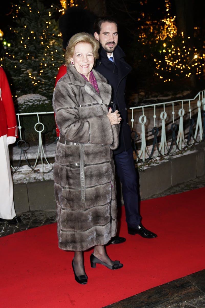 Gæster til repremiere på "Snedronningen"