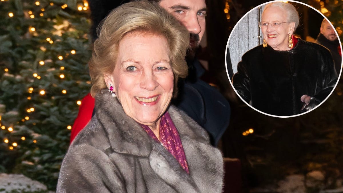 Dronning Anne-Marie og dronning Margrethe