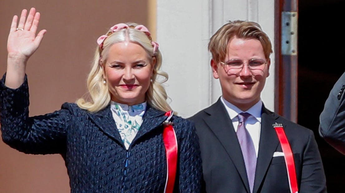 Kronprinsesse Mette-Marit og prins Sverre Magnus.