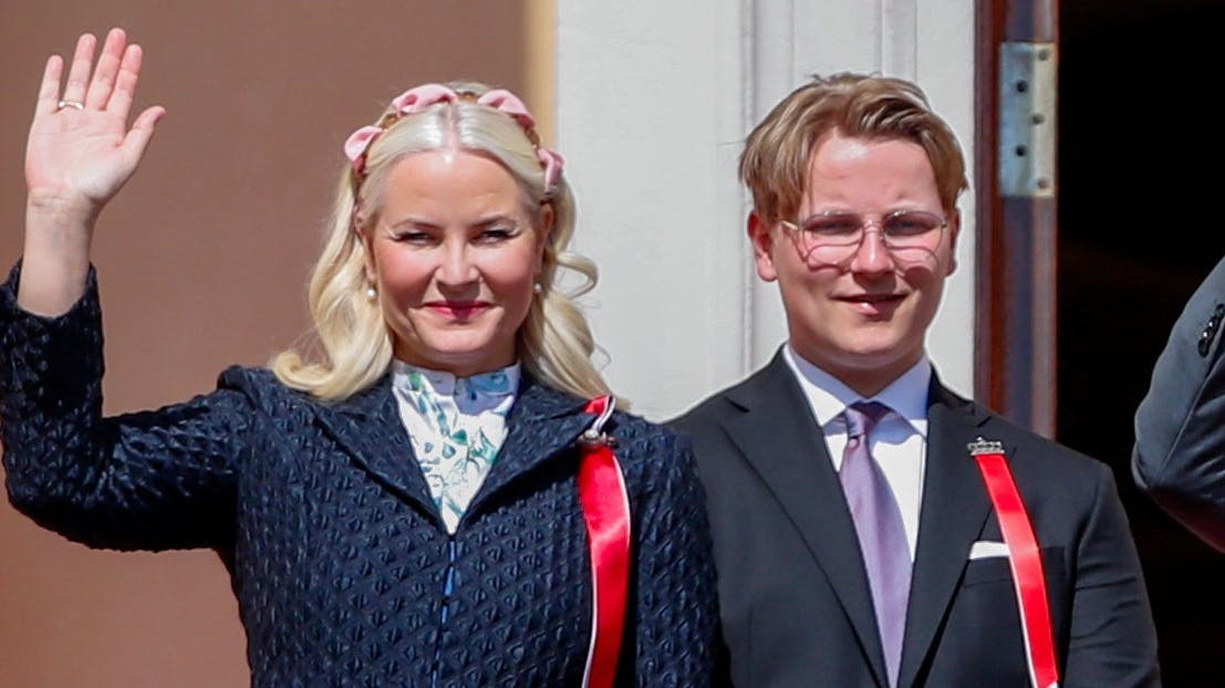 Kronprinsesse Mette-Marit og prins Sverre Magnus.
