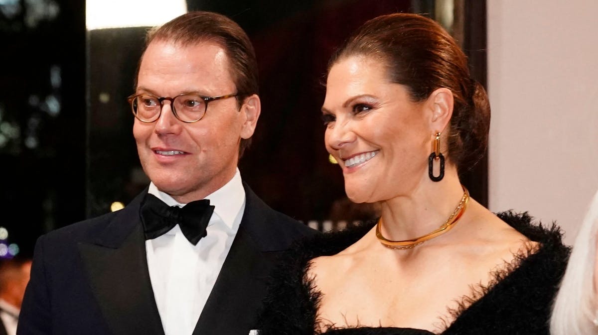 Kronprinsesse Victoria og prins Daniel. 