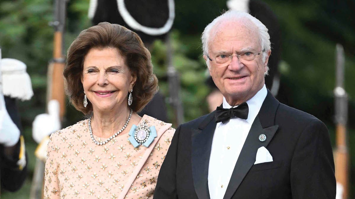 Dronning Silvia og kong Carl Gustaf.