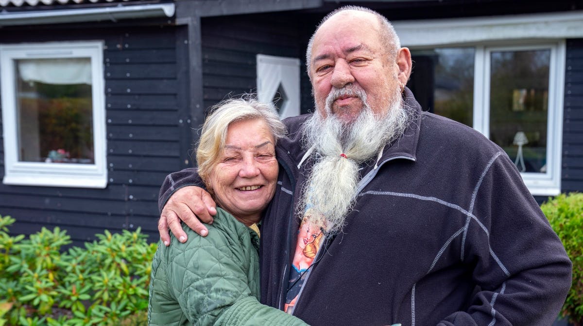 Susanne og "Fjolle-Keld" Sørensen. 