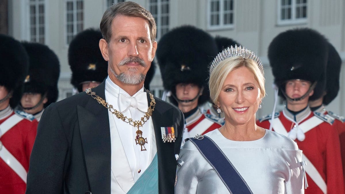 Kronprins Pavlos og kronprinsesse Marie-Chantal