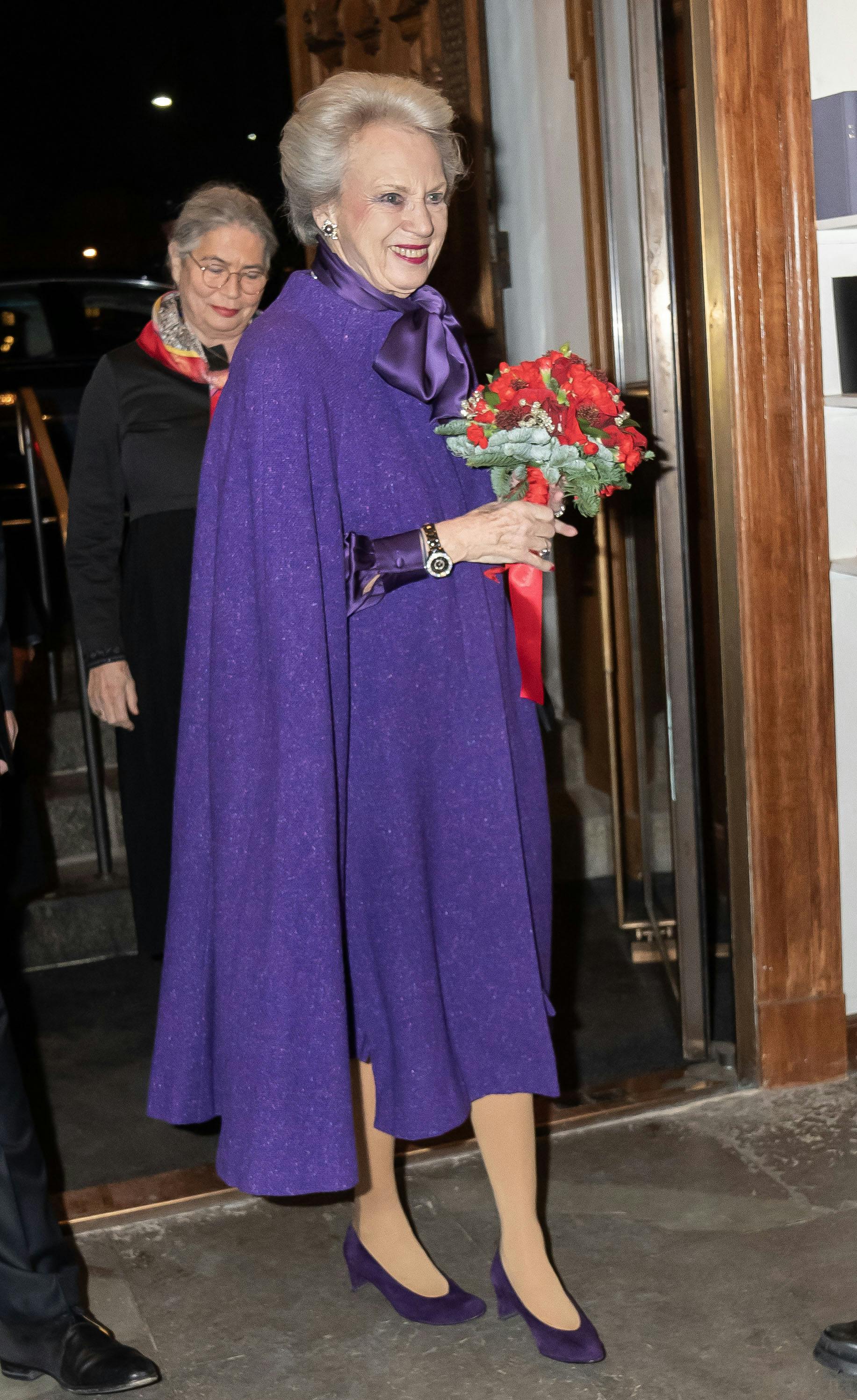 OPGAVE: Prinsesse Benedikte overværer julekoncerten "Jul i Holmens" STED: Holmens KirkeJOURNALIST: Ulrik UlriksenFOTOGRAF: Hanne JuulDATO: 20231204