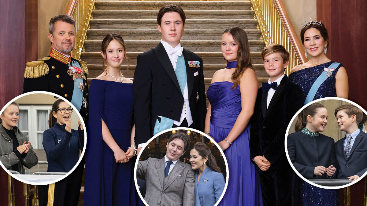 Se de skønne pletskud af kronprinsfamilien fra 2023