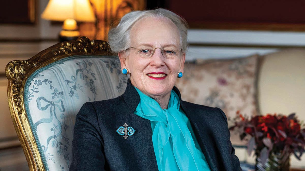 Dronning Margrethe.
