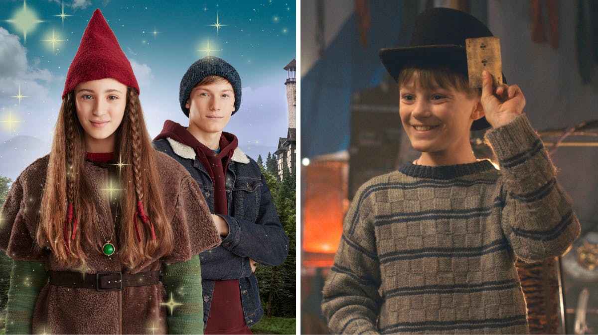 Tinka og Lasse fra "Tinkas Juleeventyr" samt Luka fra "Det Magiske Tivoliteater 