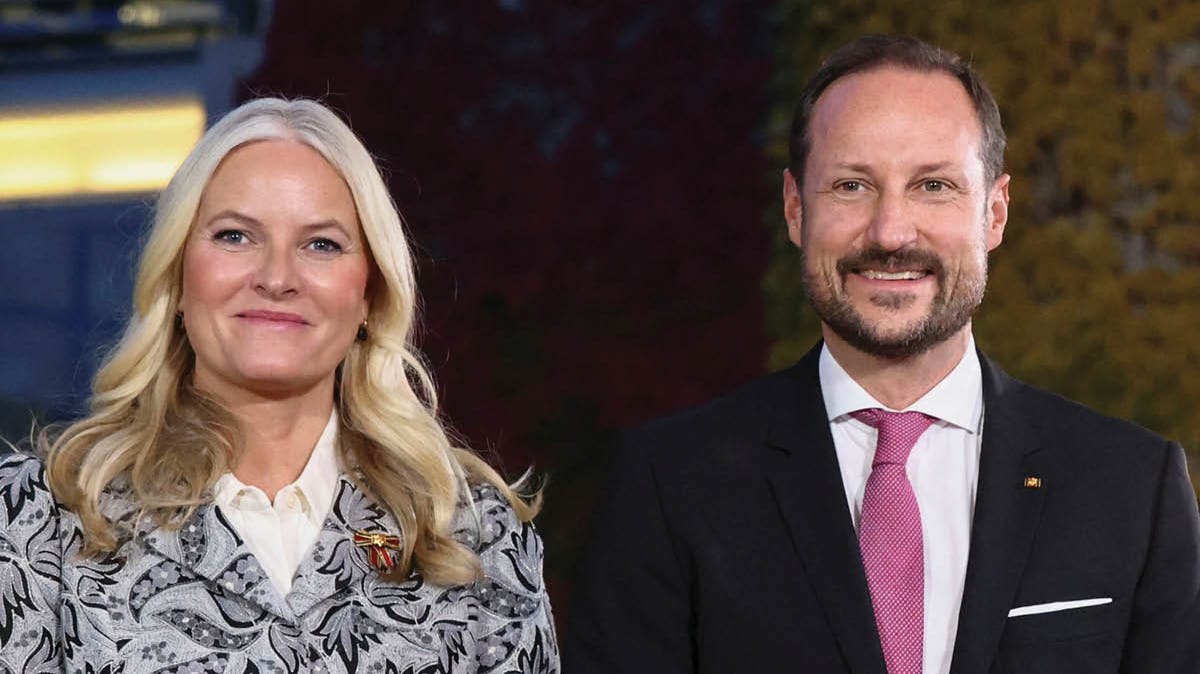 Kronprinsesse Mette-Marit og kronprins Haakon. 