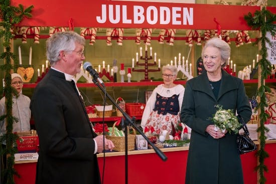 Thomas Stoor og prinsesse Benedikte