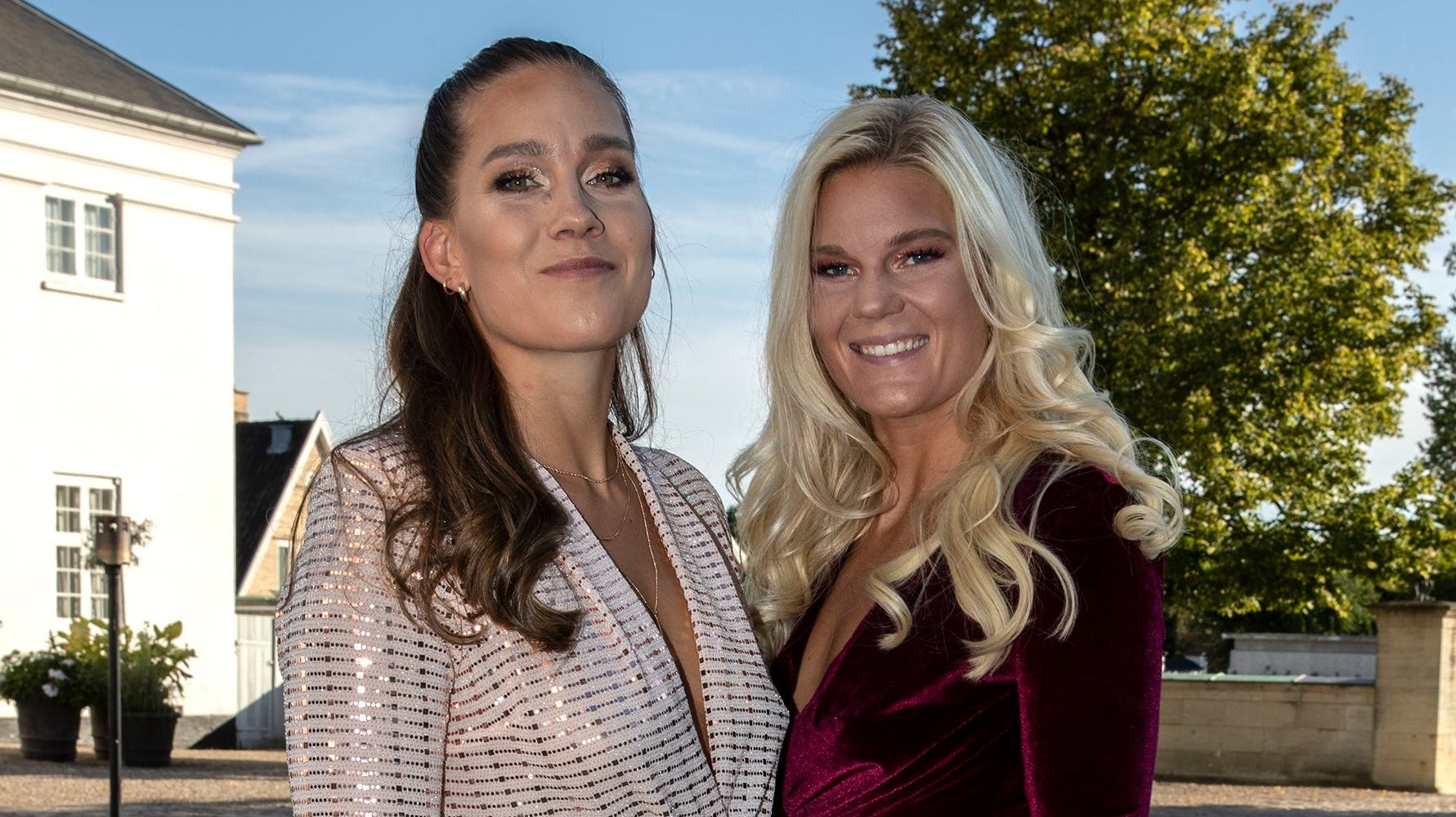 Cathrine og Rasmine Laudrup-Dufour.