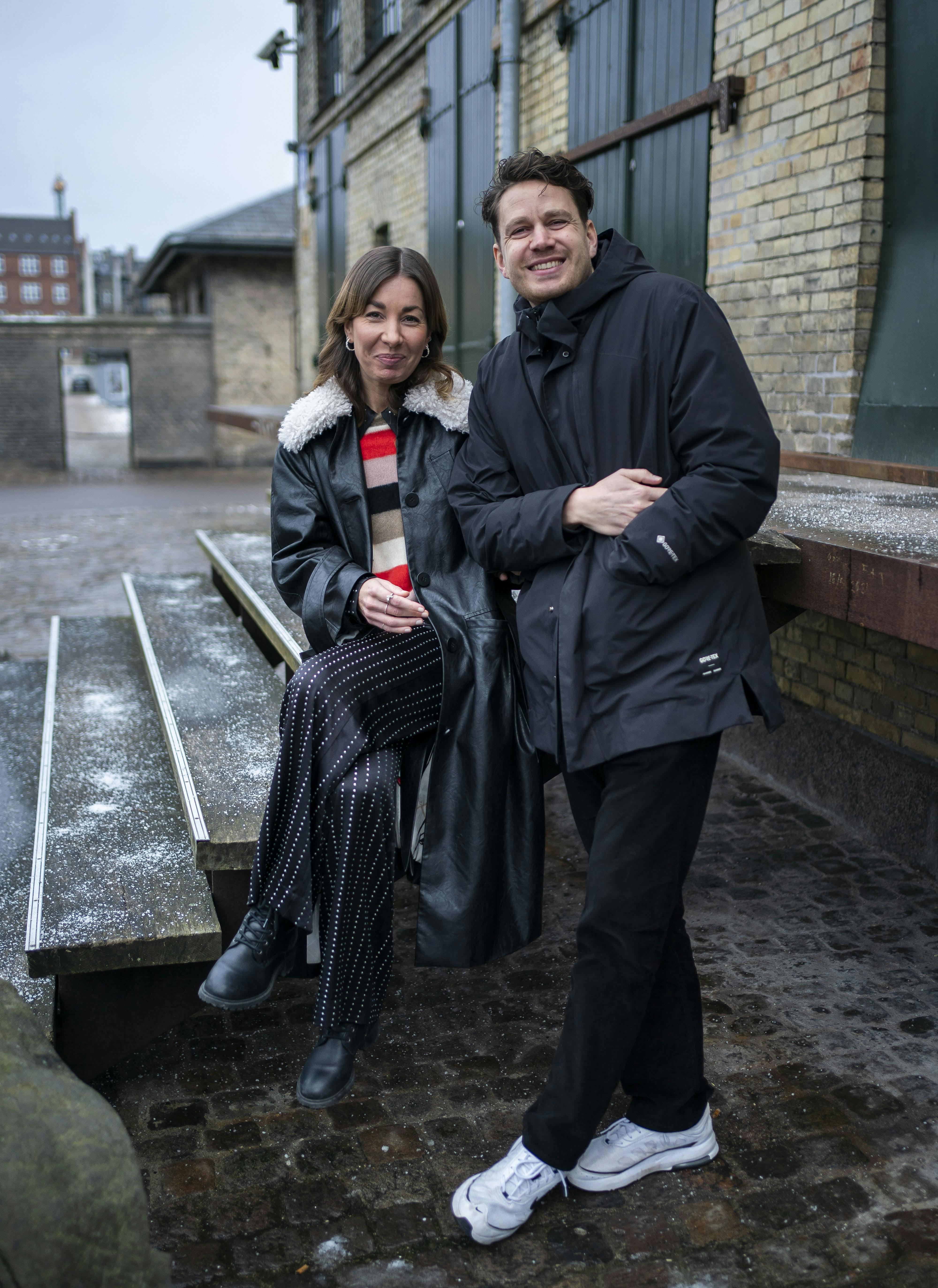 Julie Rudbæk og Jesper Zuschlag.