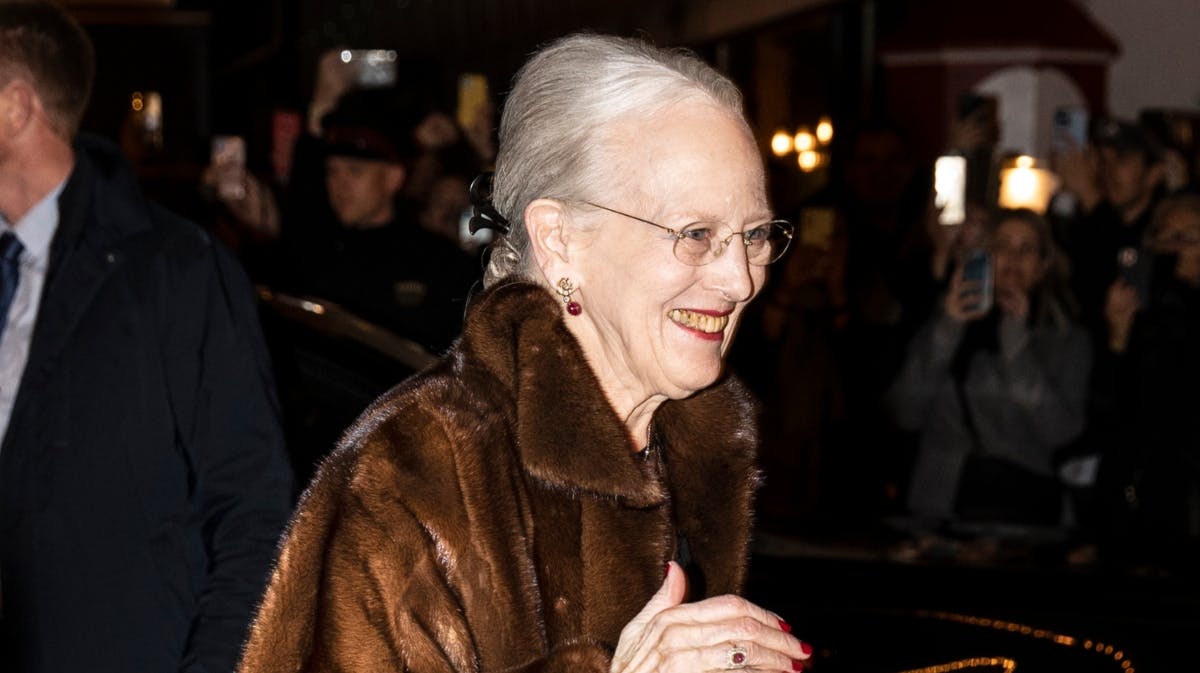 Arkivfoto af dronning Margrethe