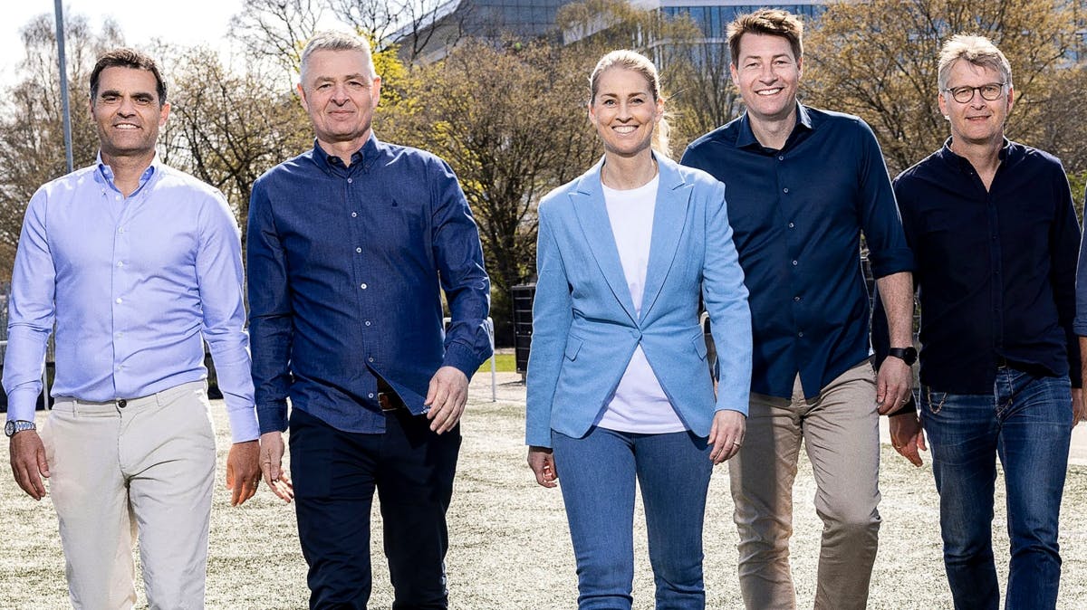 Kenneth Perez, Thomas Kristensen, Camilla Martin, Morten Ankerdal og Morten Bruun