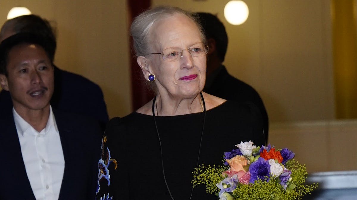 Dronning Margrethe.