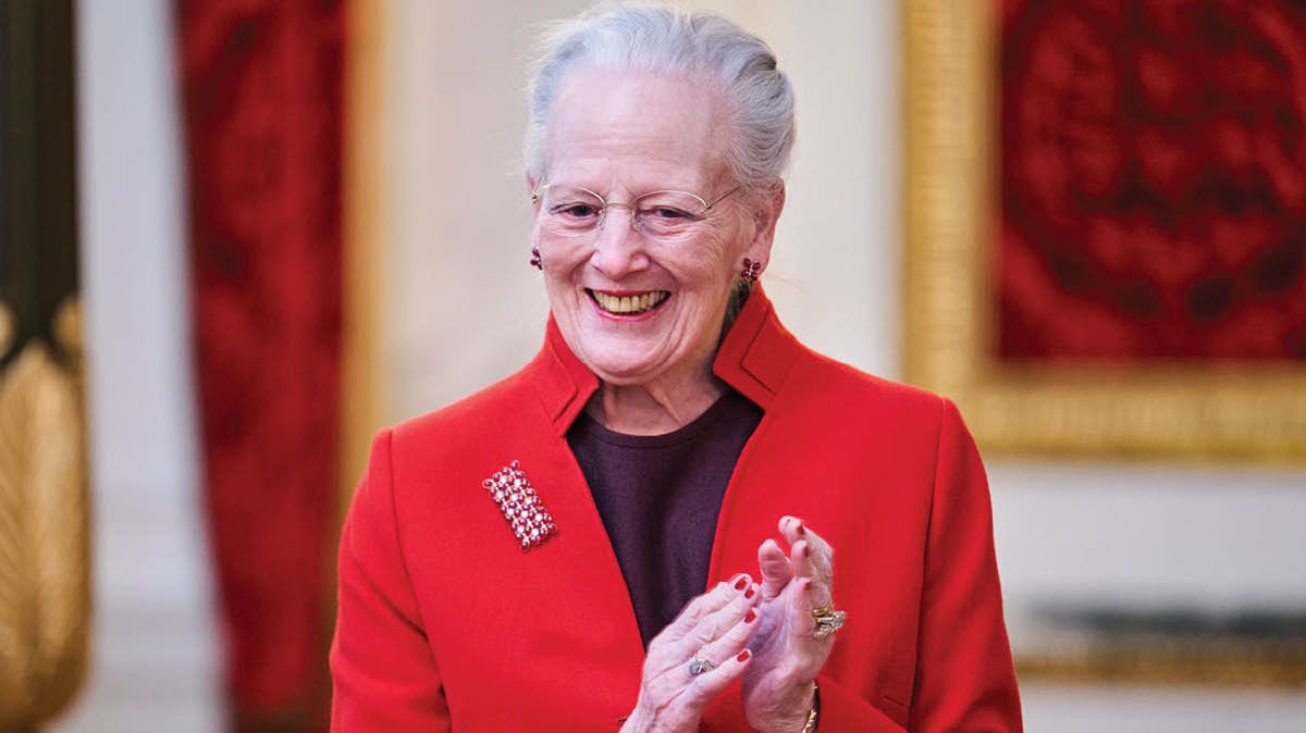 Dronning Margrethe. 