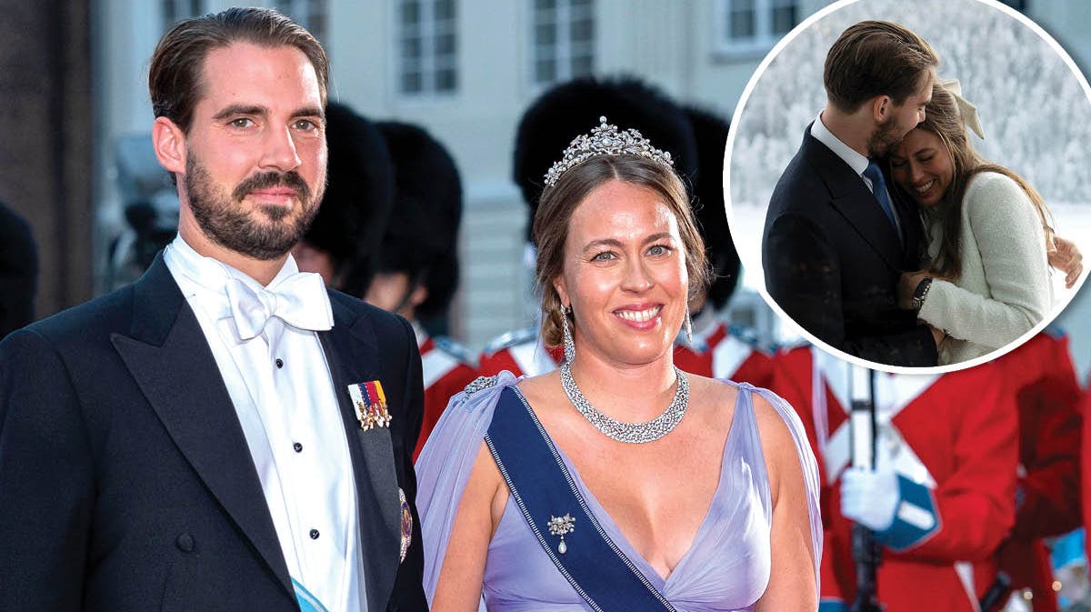 Prins Philippos og prinsesse Nina.
