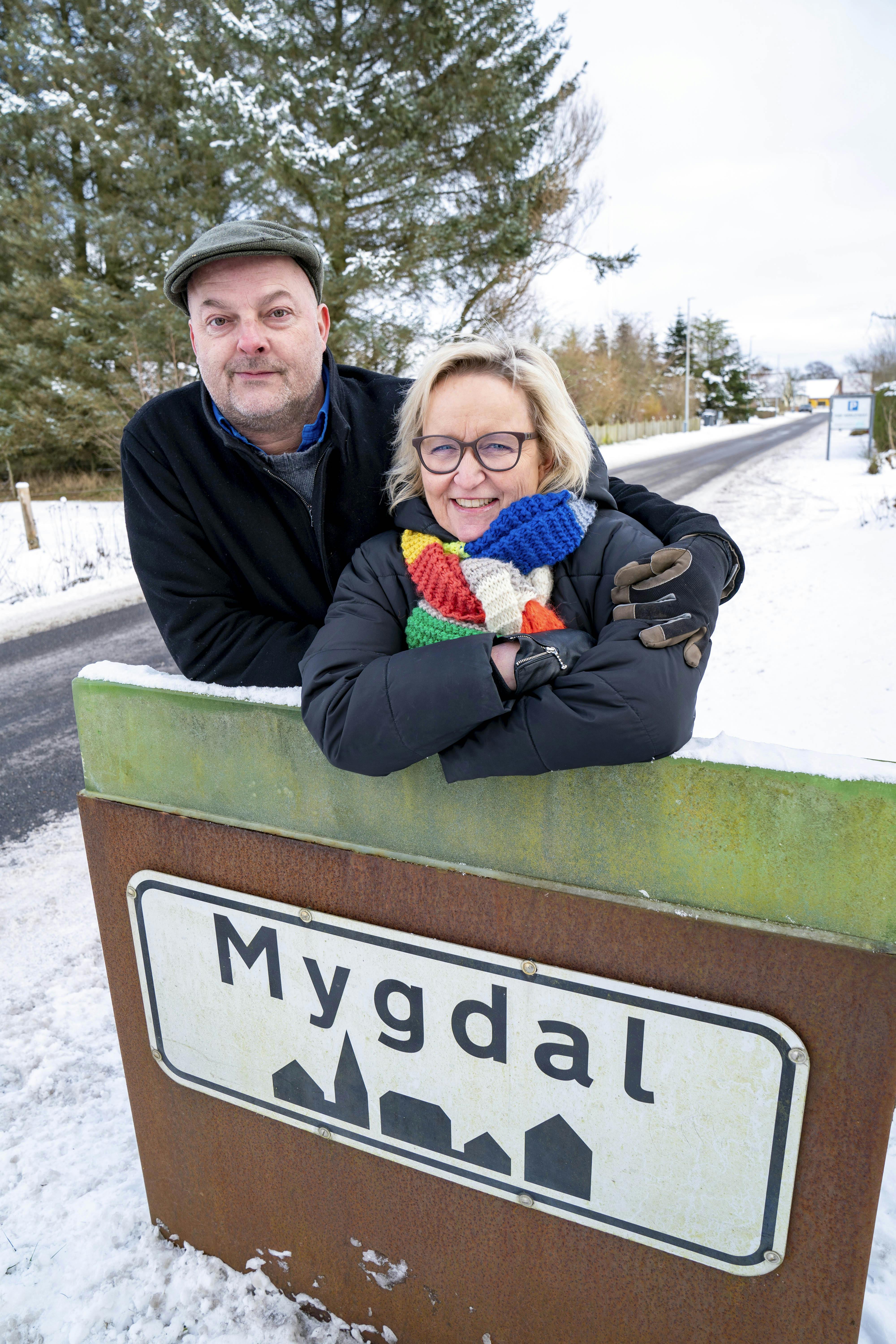 Tine Gøtzsche og hendes mand, Mads Nygaard.