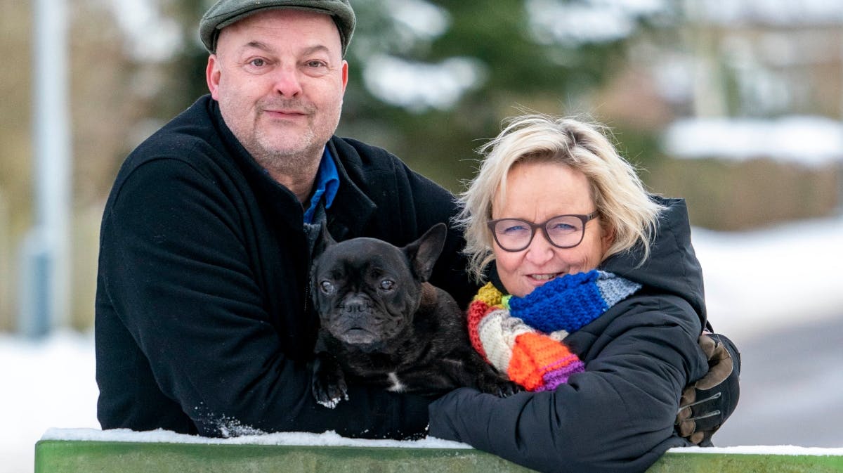 Tine Gøtzsche og hendes mand, Mads Nygaard.