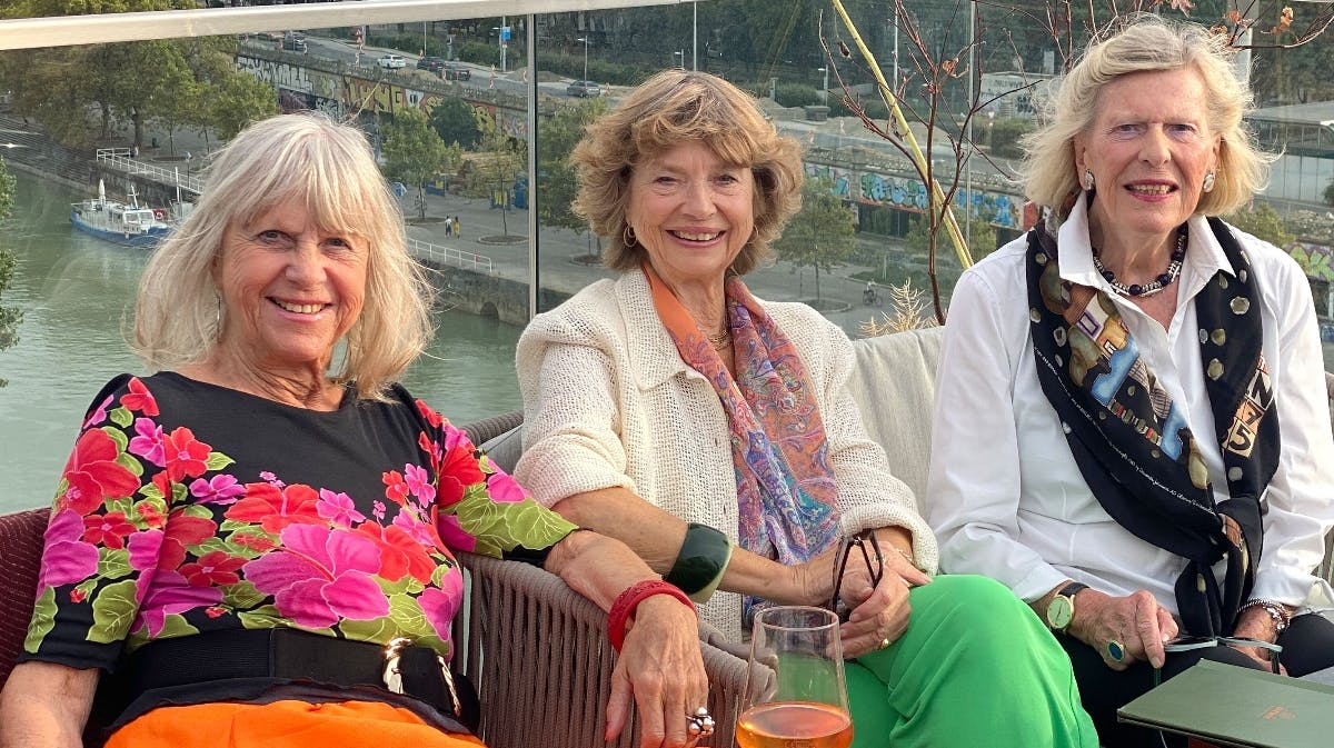 Lotte Freddie, Bente Scavenius og Merete A. Baird. 