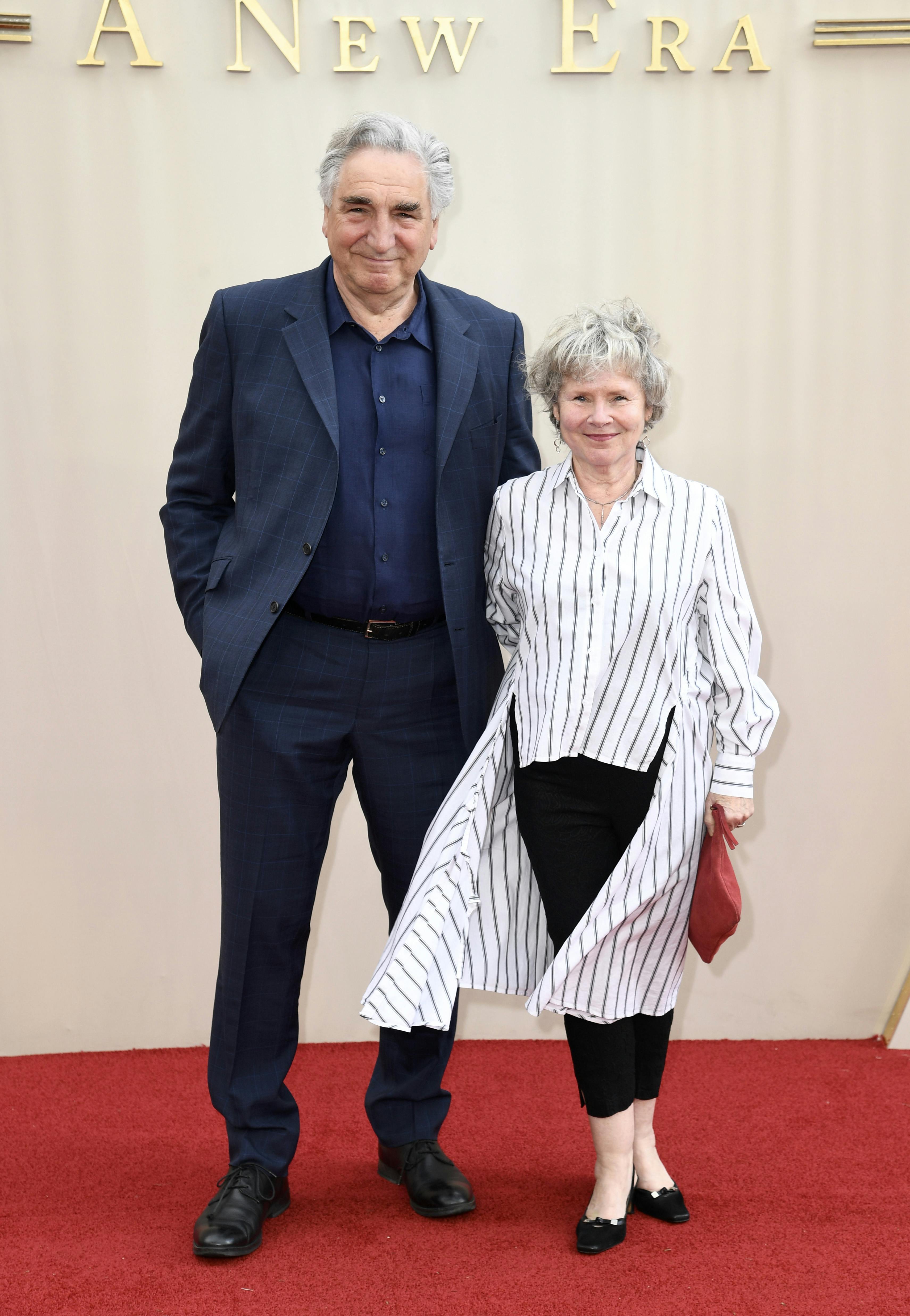 Jim Carter og Imelda Staunton. 