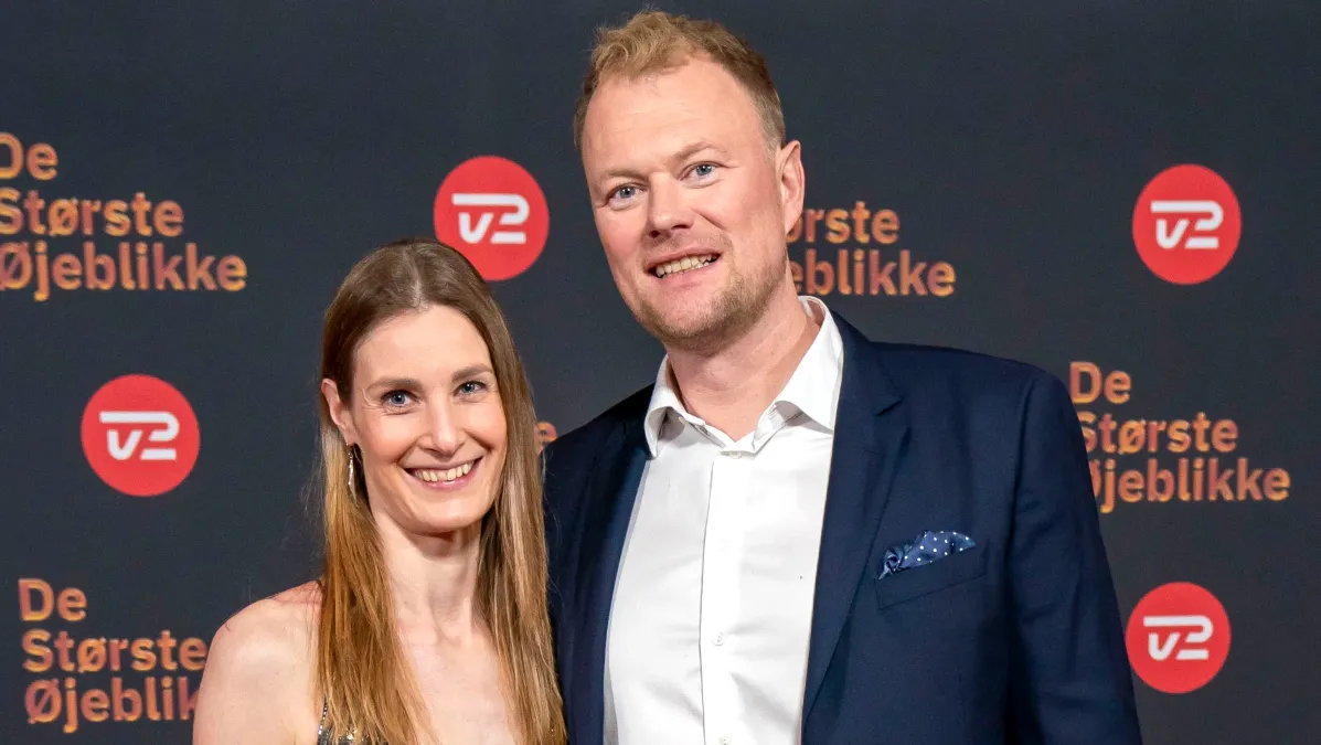Christian Degns store kærlighed overstrålede ham: Trine glimtede på den ...
