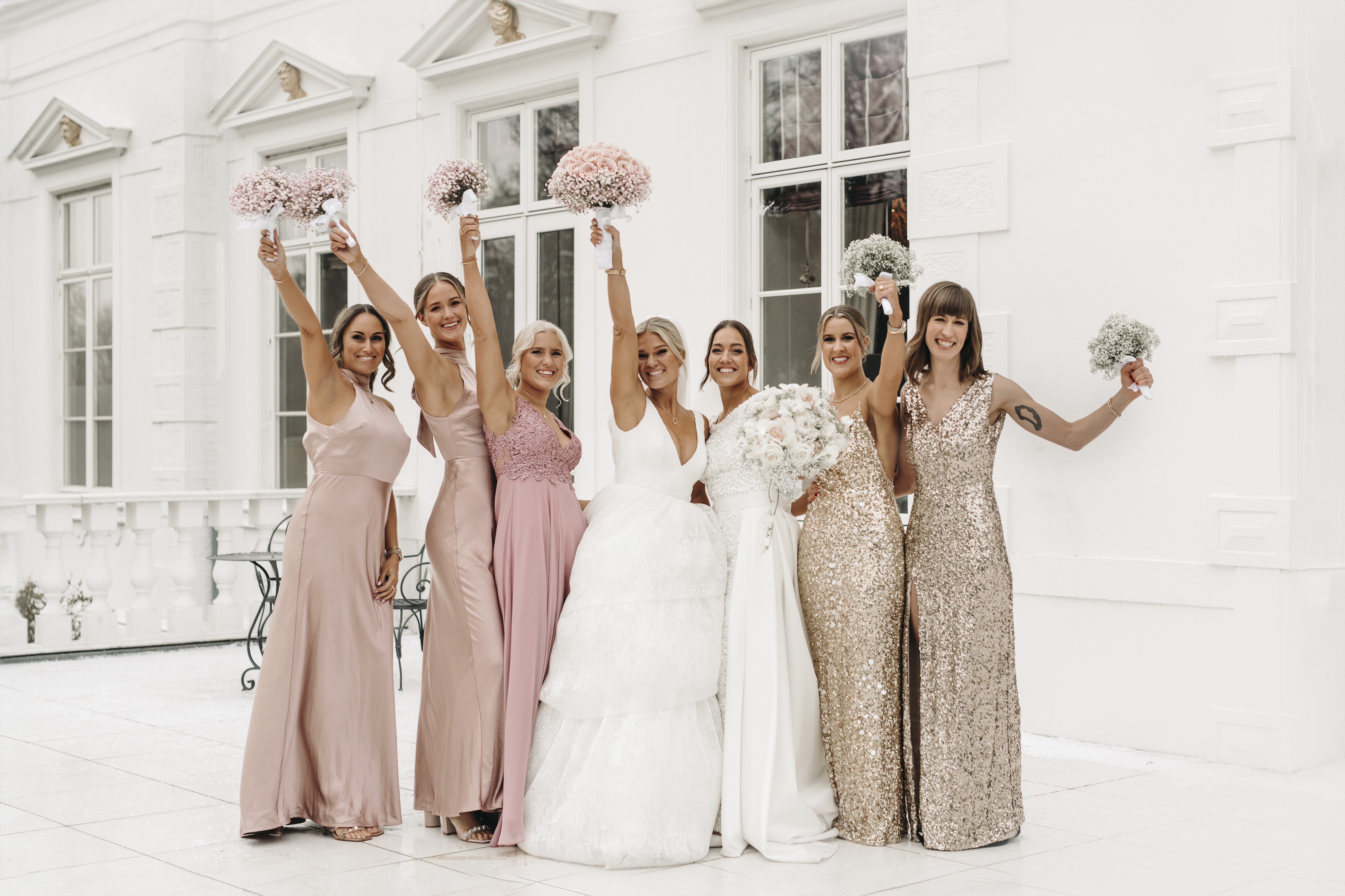 Cathrine og Rasmines bryllup. 