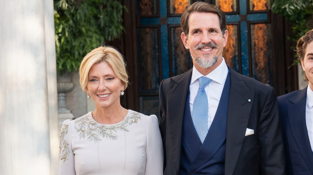 Kronprinsesse Marie-Chantal og kronprins Pavlos