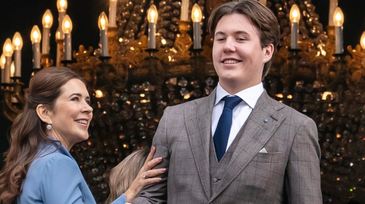 Prins Christian og kronprinsesse Mary