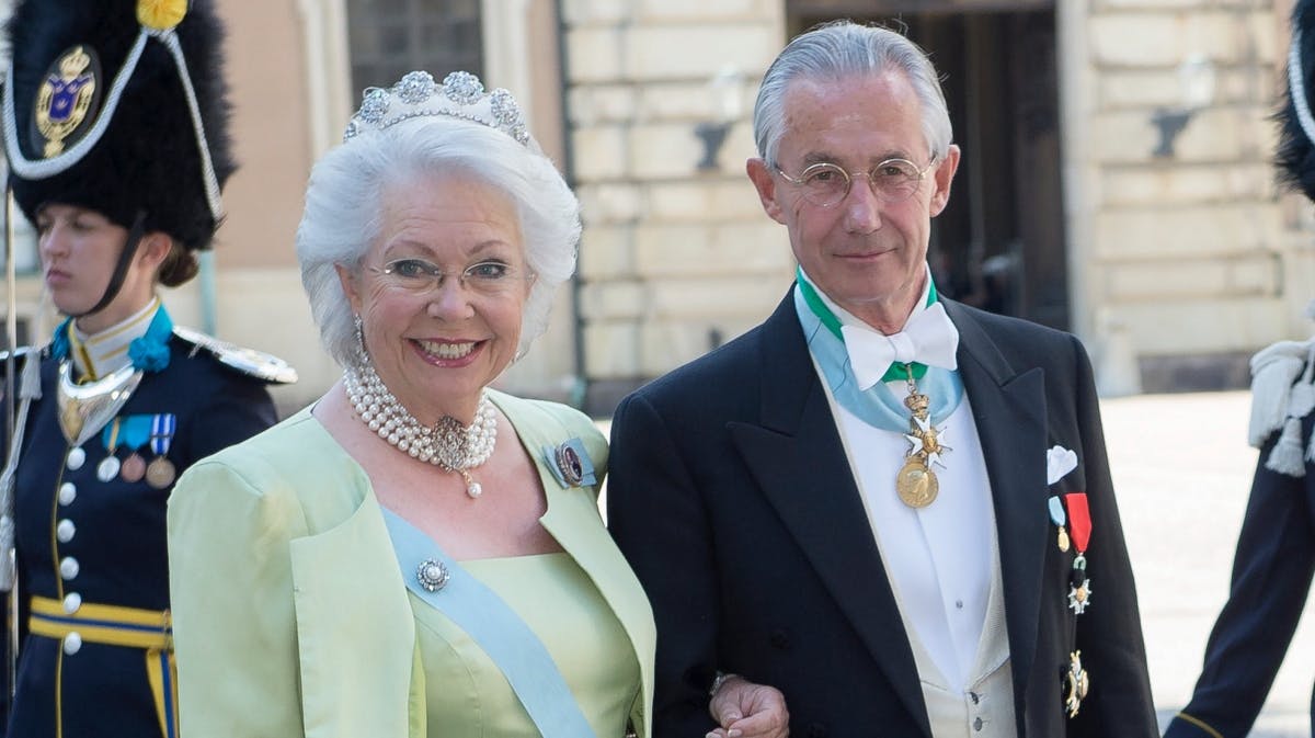 Prinsesse Christina med sin mand Tord Magnuson.