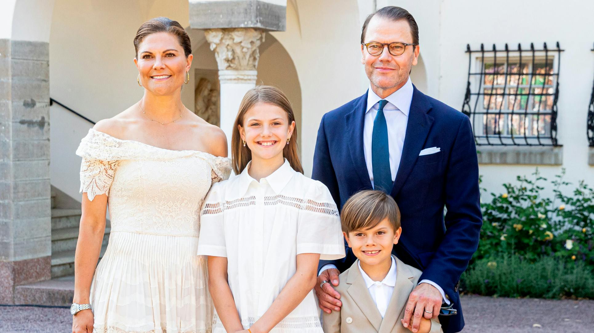 Den svenske kronprinsesse familie.