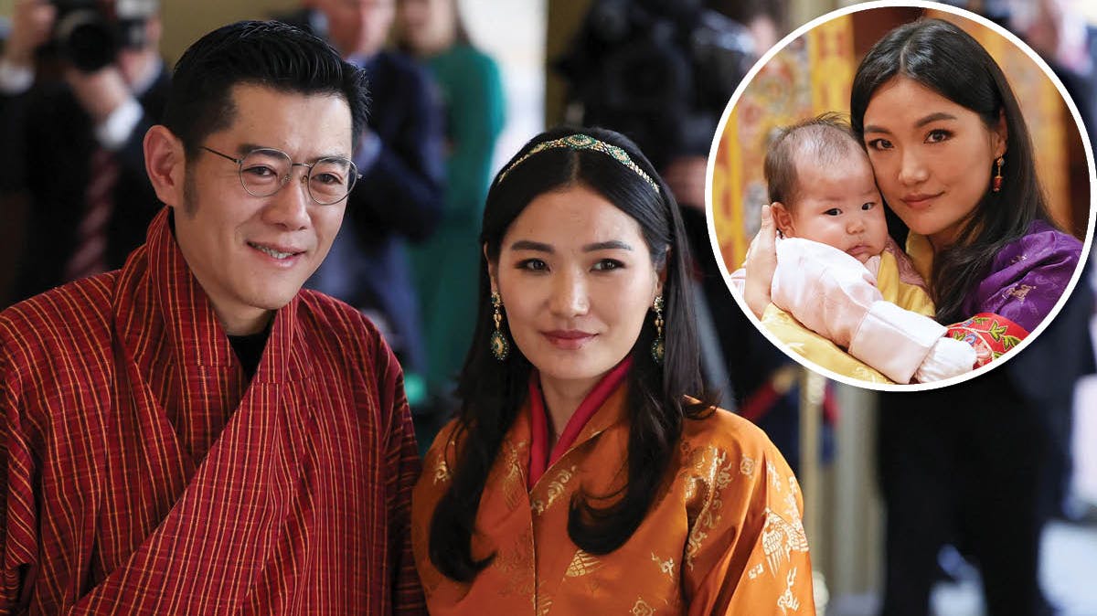 Bhutans kongepar har nu navngivet deres lille datter. 