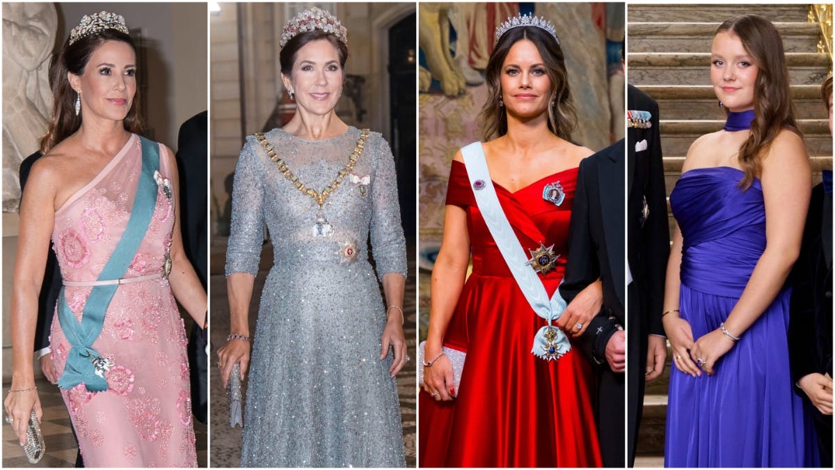 Årets flotteste kongelige kjoler