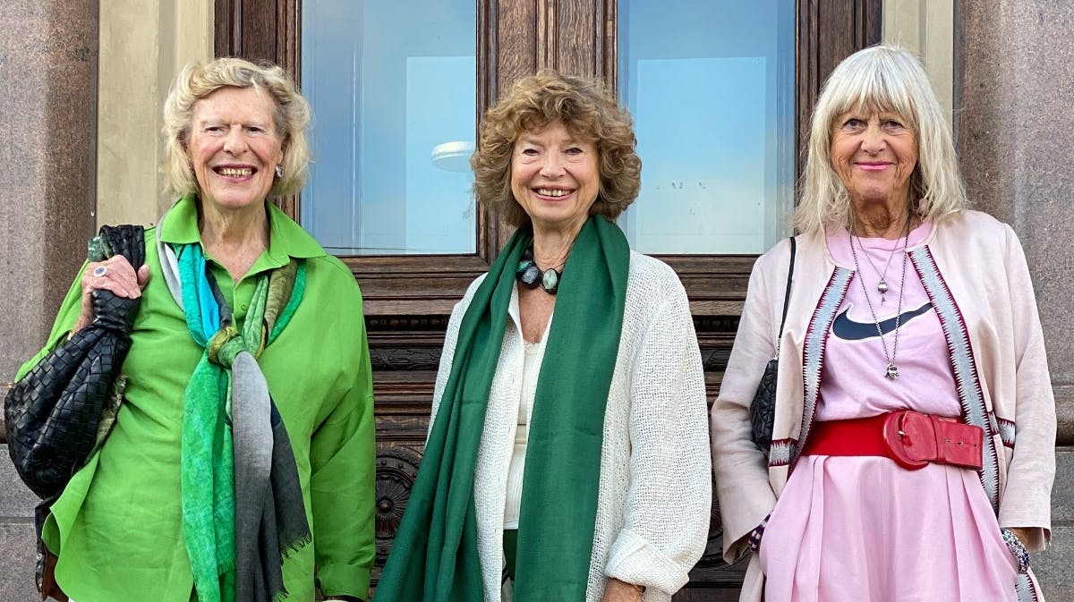 Merete A. Baird, Bente Scavenius og Lotte Freddie. 