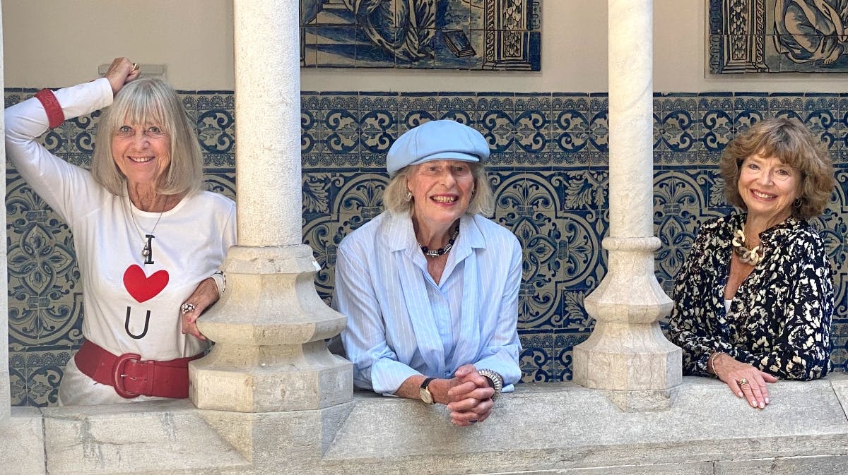 Lotte Freddie, Merete A. Baird og Bente Scavenius. 