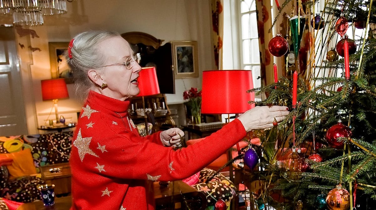 Arkivfoto af dronning Margrethe 