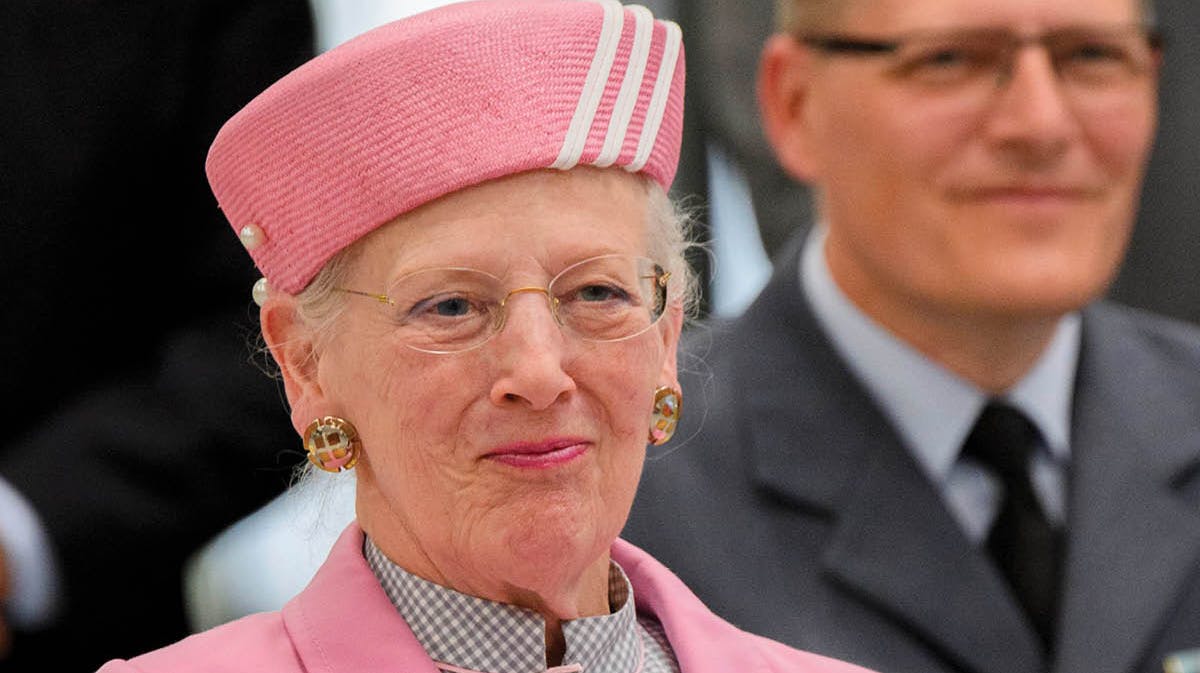 Dronning Margrethe.
